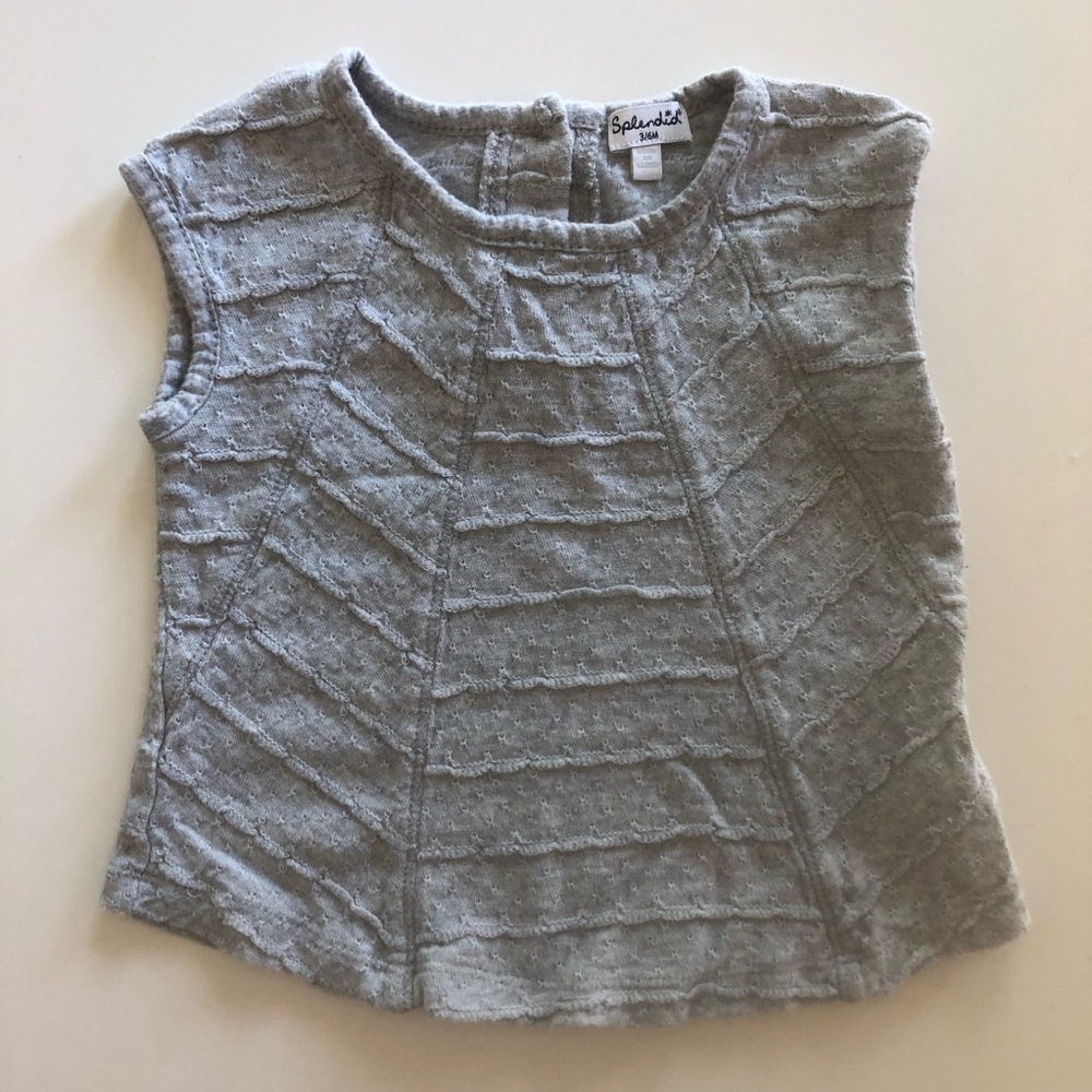 Splendid Top w/ Scalloped Detail | 3-6 Months